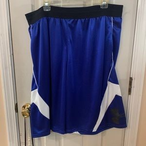 Under Armour blue gym shorts
